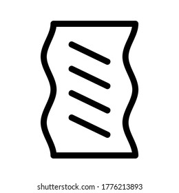 bacon icon or logo isolated sign symbol vector illustration - high quality black style vector icons
