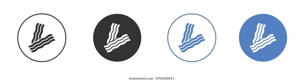 Piktogramm des Bacon-Symbols für Ihr Website-Design, Logo