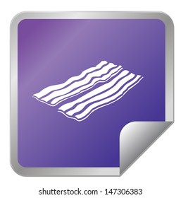 Bacon in Sticker design