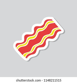 bacon sticker doodle icon