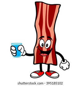 Bacon Strip with Water
