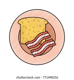 bacon stripes icon image