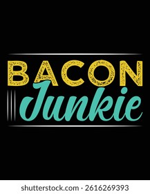 Bacon T Shirt Design or Art