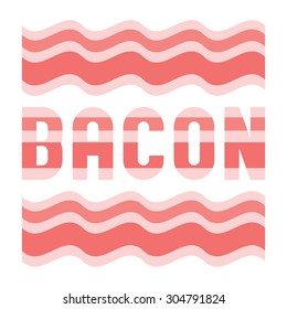 bacon vector illustration