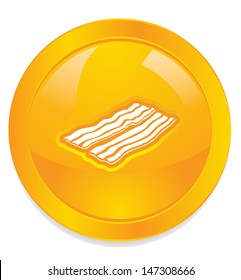 Bacon web button