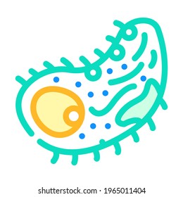 bacteria biogas color icon vector. bacteria biogas sign. isolated symbol illustration