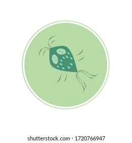 Bacteria coronavirus illustration transparent logo, covid-19 healtcare, danger virus