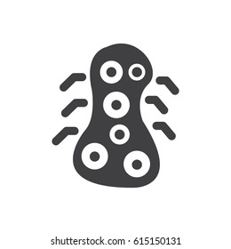 bacteria icon design