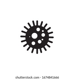 Bacteria icon design isolated on white background