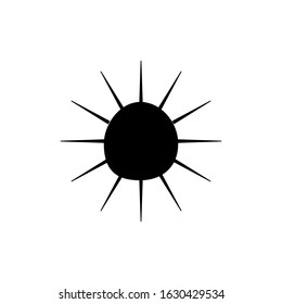 Bacteria icon design template vector