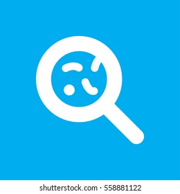 bacteria icon illustration isolated vector sign symbol