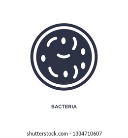 bacteria icon. Simple element illustration from medical concept. bacteria editable symbol design on white background. Can be use for web and mobile.