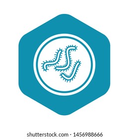Lot of bacteria icon. Simple illustration of lot of bacteria vector icon for web