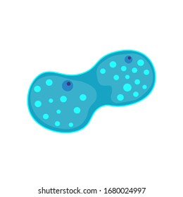 Iconos de bacterias singvectorial.ilustración de virus