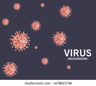 Bacteria infection or virus flu corona