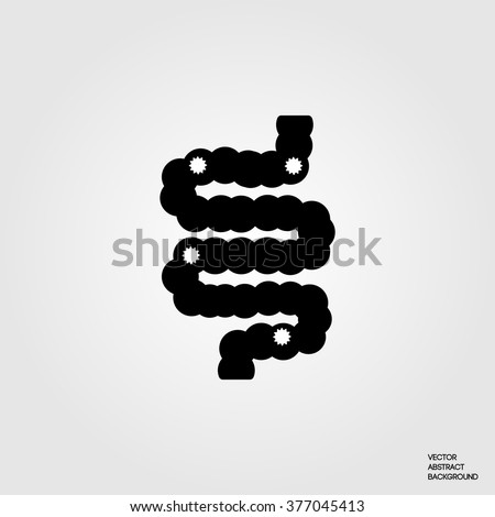 Bacteria in the intestine. Flatulence. 