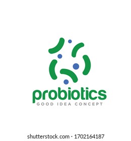 Bacteria Logo design Vector Template