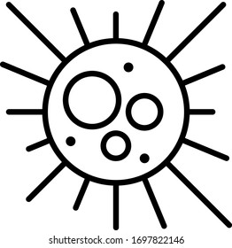 Bacteria, Microba, Microorganism, Virus Icon