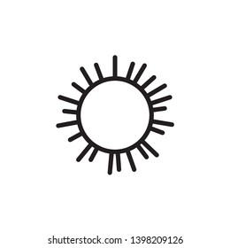 bacteria, microbe, virus icon, illustration template