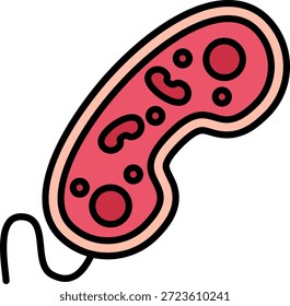 Bacterias Nuevo Vector de diseño de iconos creativos