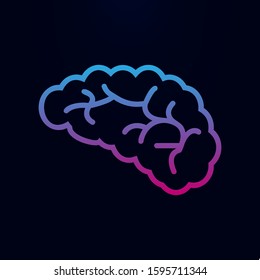 Bacteria nolan icon. Simple thin line, outline vector of sciense icons for ui and ux, website or mobile application