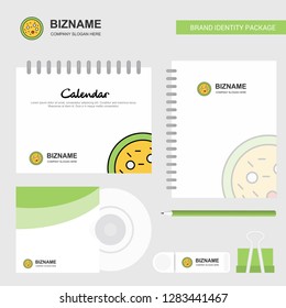 Bacteria on plate  Logo, Calendar Template, CD Cover, Diary and USB Brand Stationary Package Design Vector Template