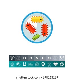 Bacteria in petri dish 2