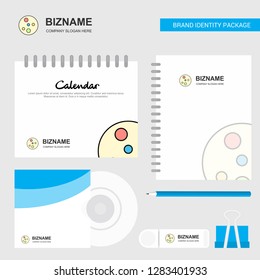 Bacteria plate  Logo, Calendar Template, CD Cover, Diary and USB Brand Stationary Package Design Vector Template