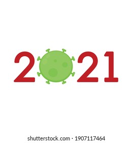 Vector bacteriano. Diseño de afiches en 2021. Patrón vectorial de bacterias. Vector de virus.