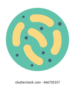 
Bacteria Vector Icon
