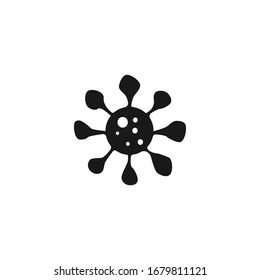 Bacteria vector icon. Vector Illustration