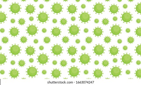 Bacteria vector. wallpaper. free space for text. bacteria vector pattern. Virus vector.