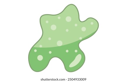 Bacteria Virus cartoon set designed in cute style cartoon illustration emoji like with various face expression.