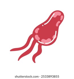Ilustración De Bacterias Y Virus - 06
