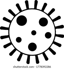 Bacteria Virus Medicine Science Icon