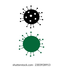 bacteria or virus related icon  in trendy outline style design. Vector graphic illustration. Suitable for website design, logo, app, and ui.