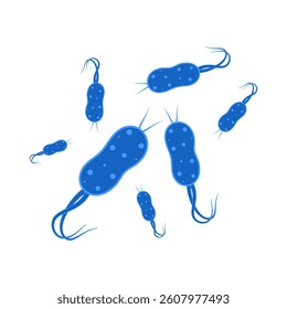 Bacteria and Virus Vector Illustration