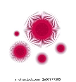Bacteria and Virus Vector Illustration