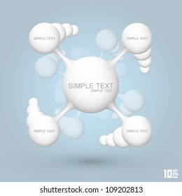 Bacteria white menu