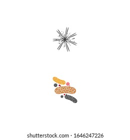 Bacterial Logo Template vector symbol nature