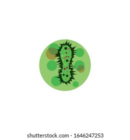 Bacterial Logo Template vector symbol nature