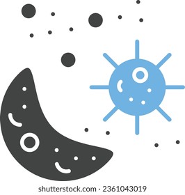 Bacterias Icon image. Suitable for mobile application.