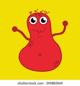 bacterium icon design 