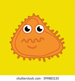 bacterium icon design 
