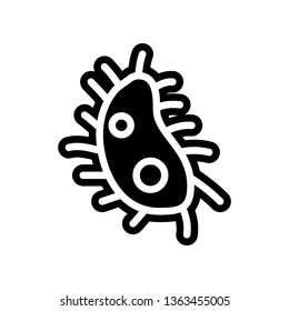 bacterium icon. Element of Science for mobile concept and web apps icon. Glyph, flat icon for website design and development, app development