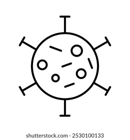 Bactery Icon, Unicelluler, microbactéria, micróbio