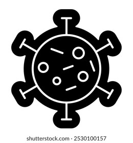 Bactery Icon, Unicelluler, microbactéria, micróbio
