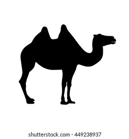 bactrian camel silhouette
