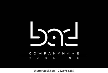 Design de letra abstrata INCORRETO. Design de logotipo comercial moderno com tipografia abstrata e estilo contemporâneo
