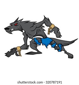 Bad Black Werewolf